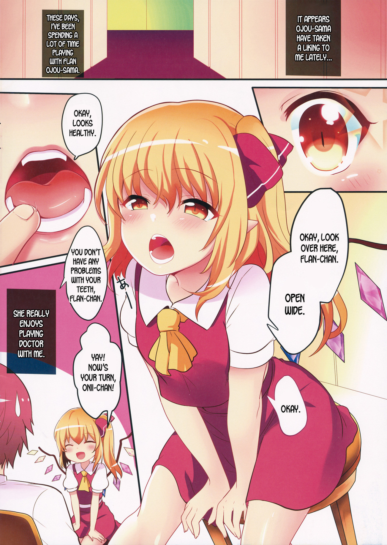 Hentai Manga Comic-I Wanna Play Doctor With Flan-chan!-Read-3